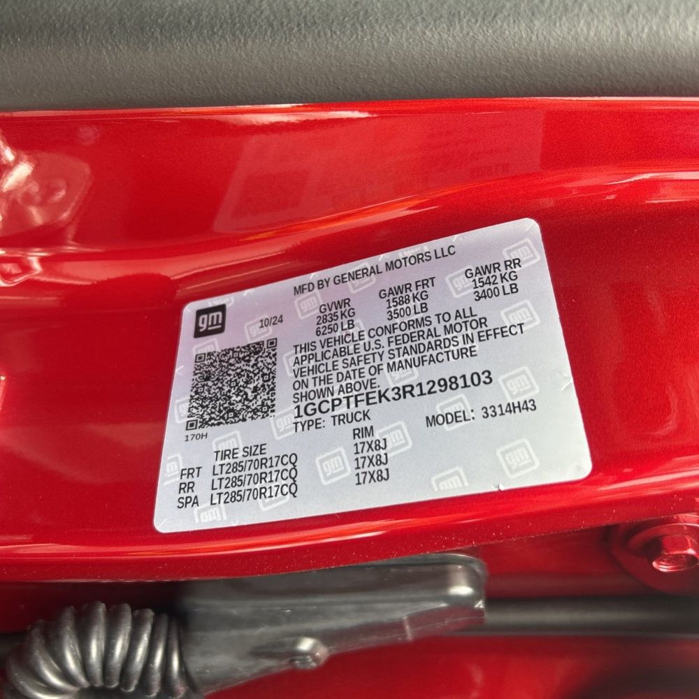 2024 Chevrolet Colorado ZR2