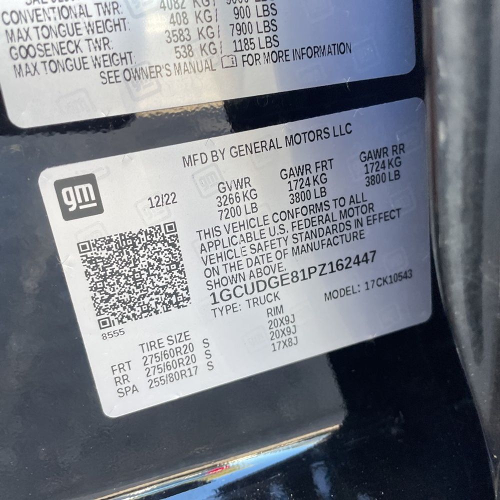 2023 Chevrolet Silverado 1500 LTZ
