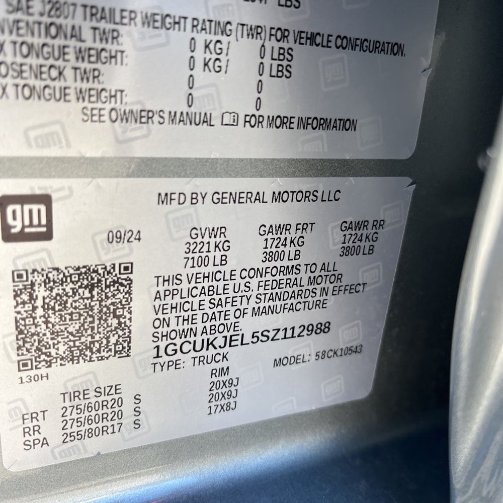 2025 Chevrolet Silverado 1500 High Country