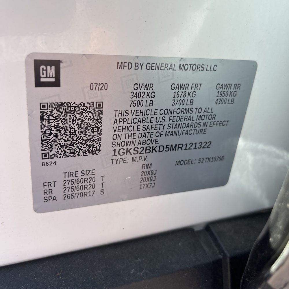 2021 GMC Yukon SLT