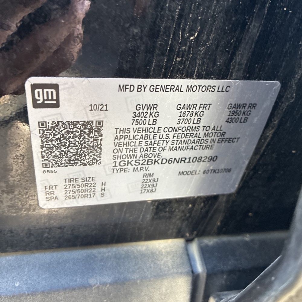 2022 GMC Yukon SLT