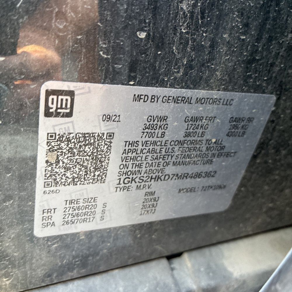 2021 GMC Yukon XL AT4