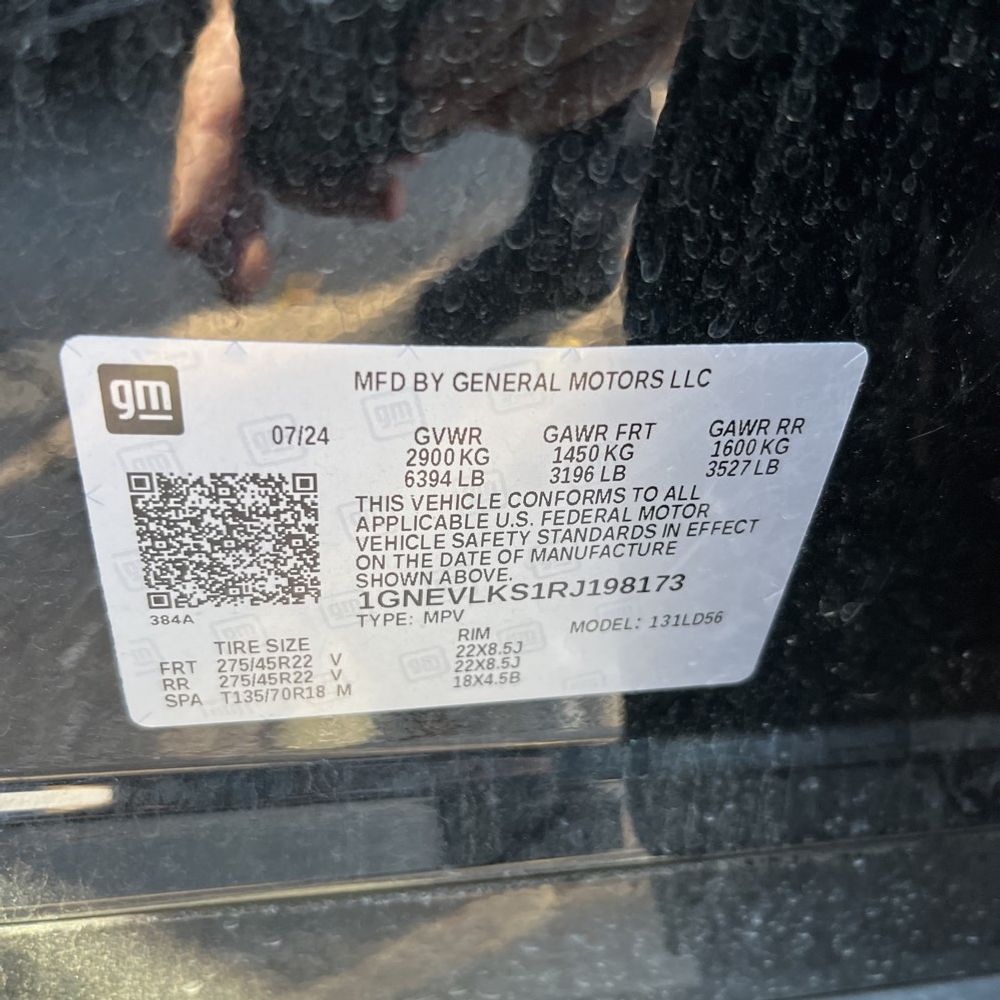 2024 Chevrolet Traverse RS