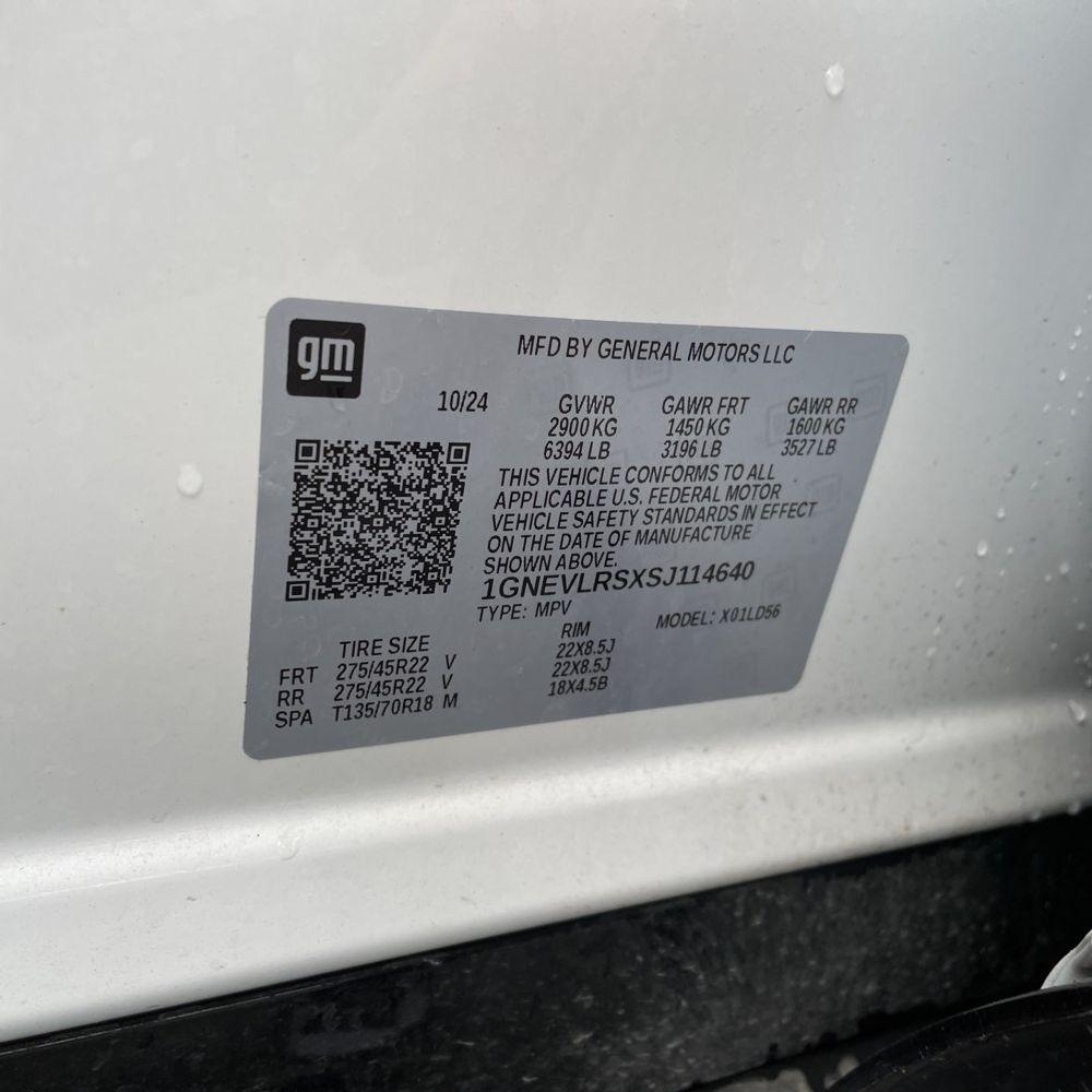 2025 Chevrolet Traverse RS