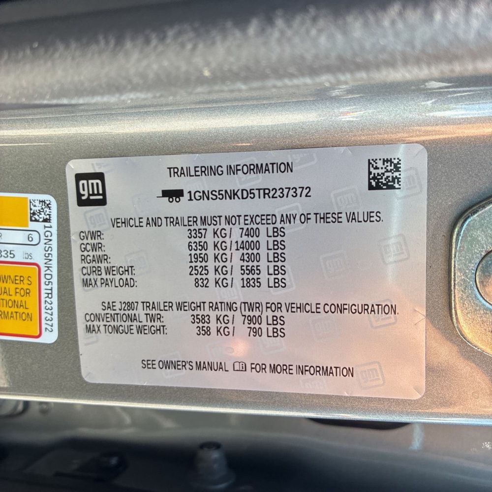 2026 Chevrolet Tahoe LT