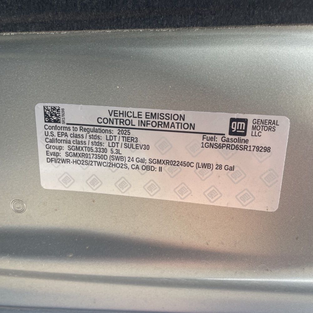 2025 Chevrolet Tahoe Z71