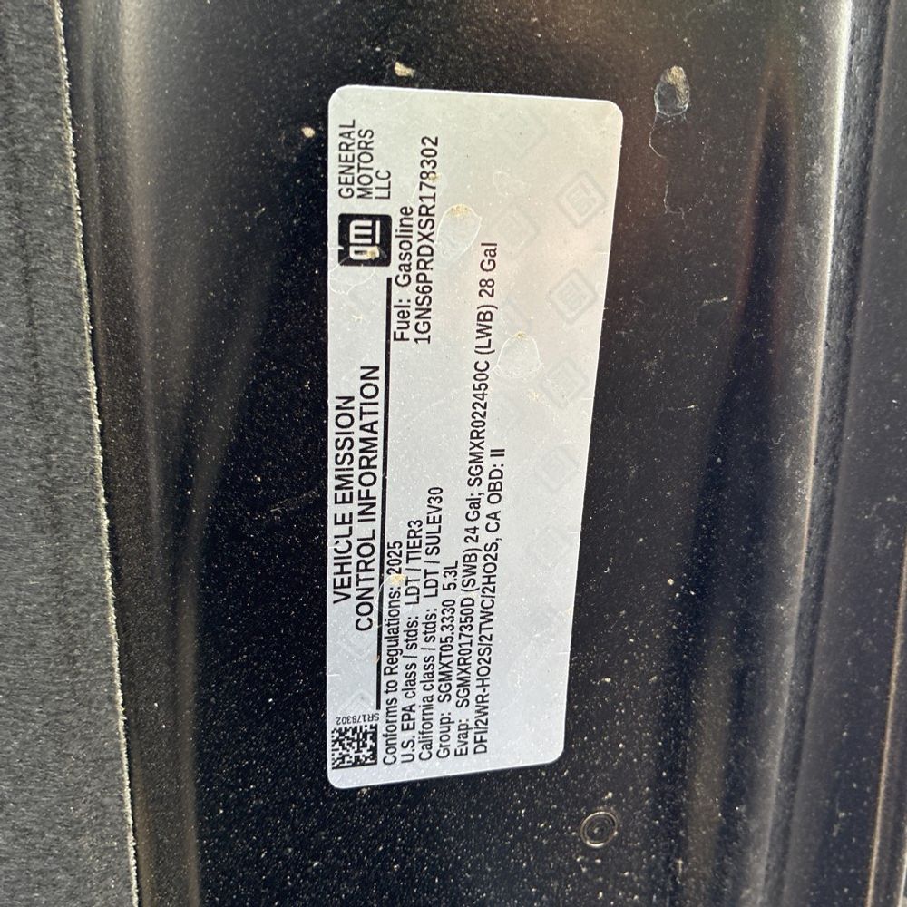2025 Chevrolet Tahoe Z71