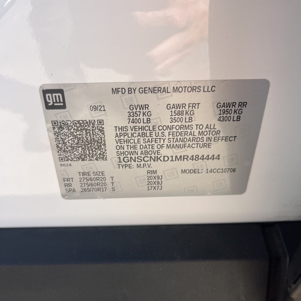 2021 Chevrolet Tahoe LT