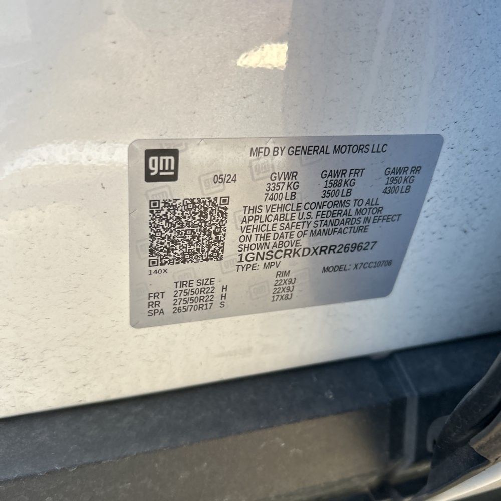 2024 Chevrolet Tahoe RST