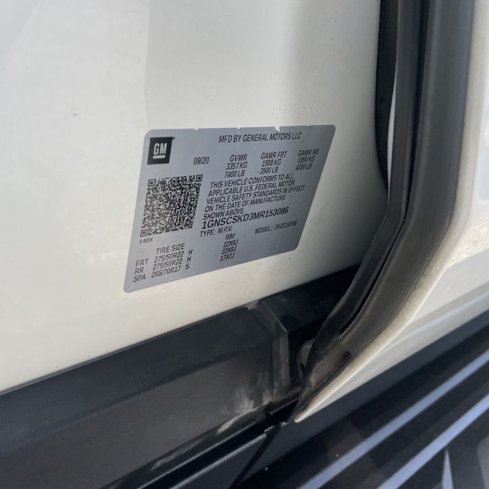 2021 Chevrolet Tahoe Premier