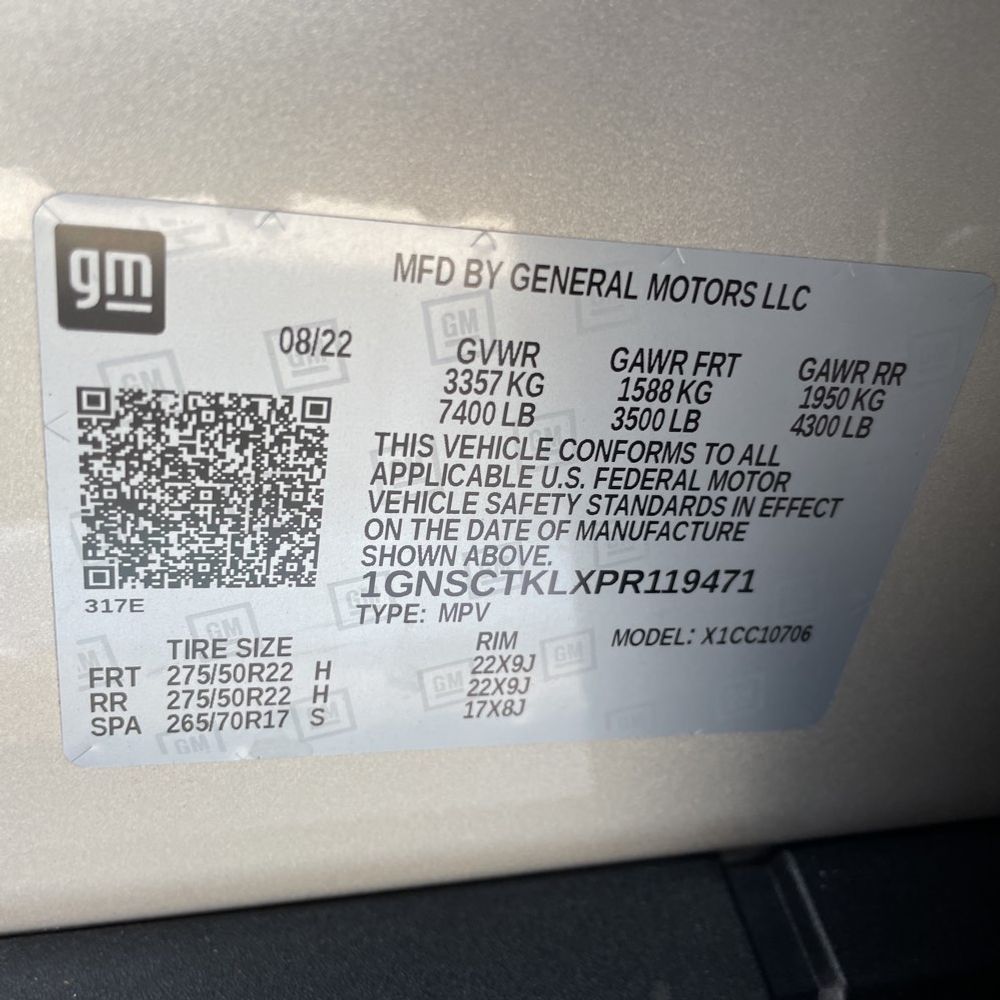 2023 Chevrolet Tahoe High Country