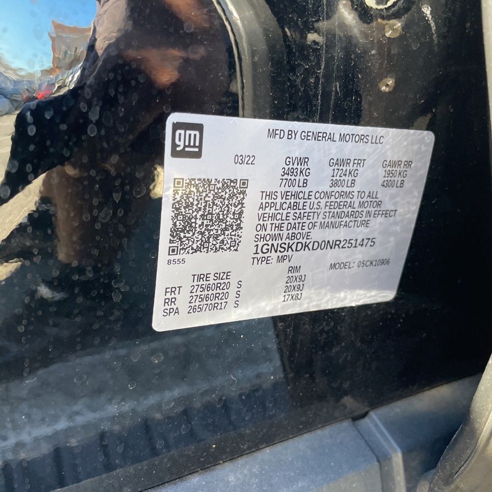2022 Chevrolet Suburban Z71