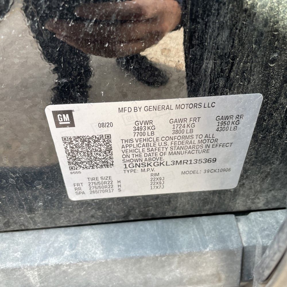 2021 Chevrolet Suburban High Country