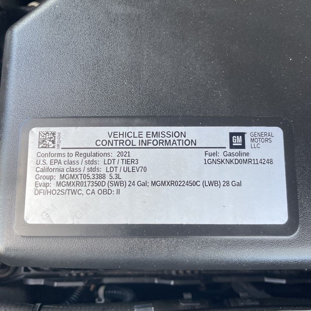 2021 Chevrolet Tahoe LT