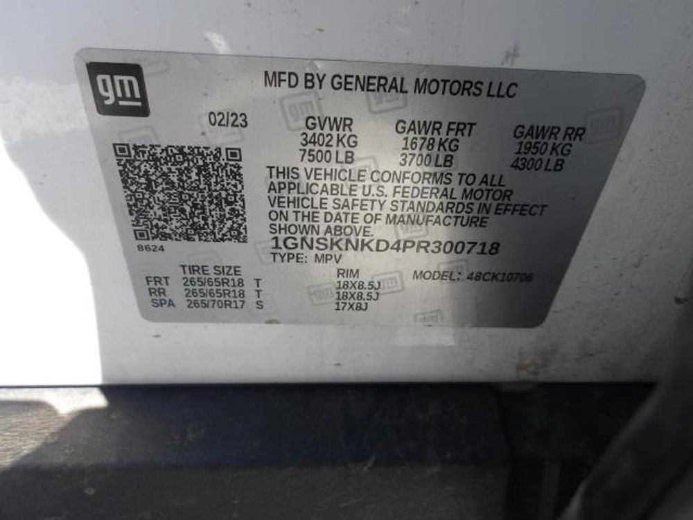 2023 Chevrolet Tahoe LT