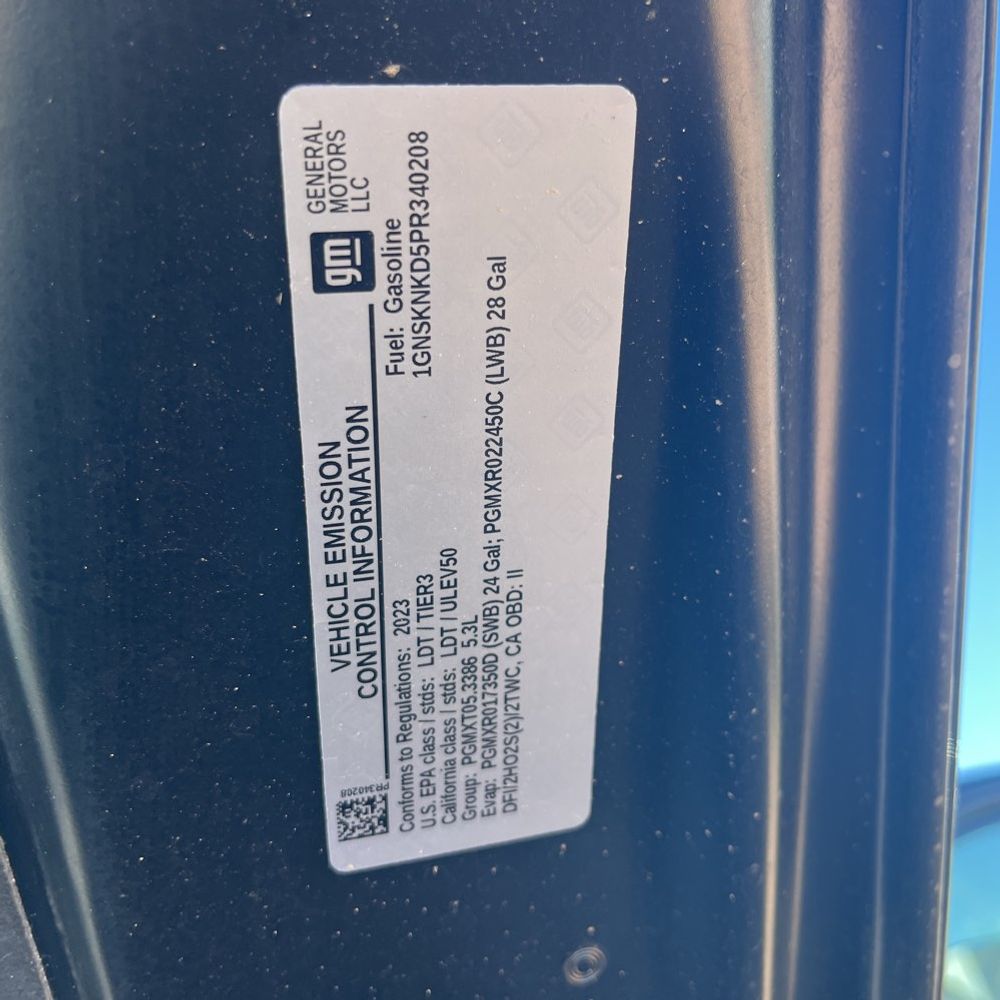 2023 Chevrolet Tahoe LT