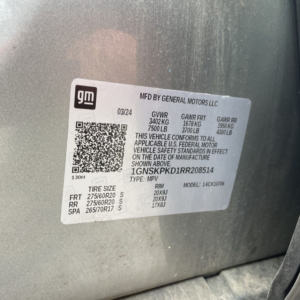 2024 Chevrolet Tahoe Z71