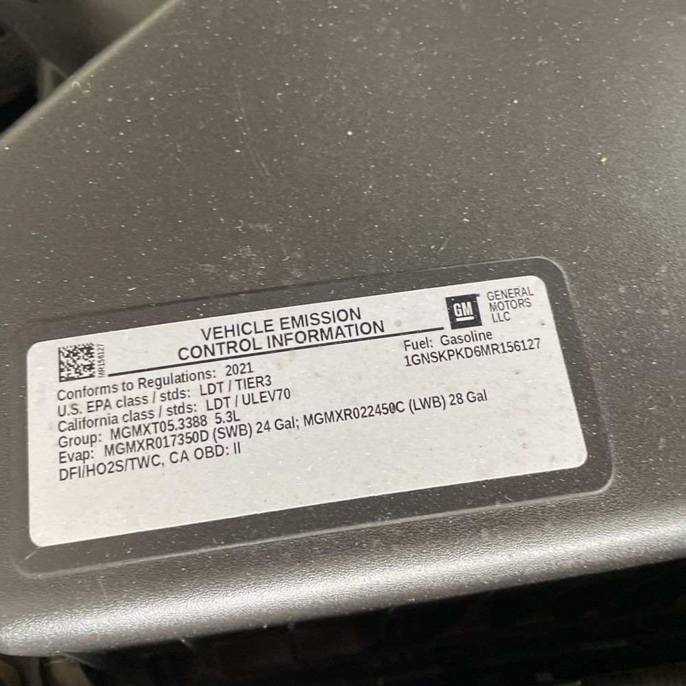 2021 Chevrolet Tahoe Z71