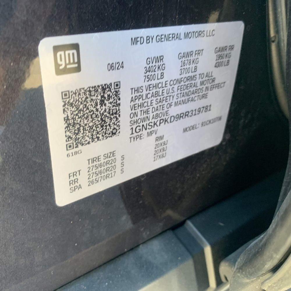 2024 Chevrolet Tahoe Z71