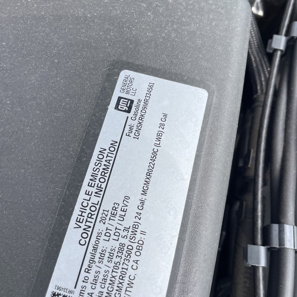 2021 Chevrolet Tahoe RST