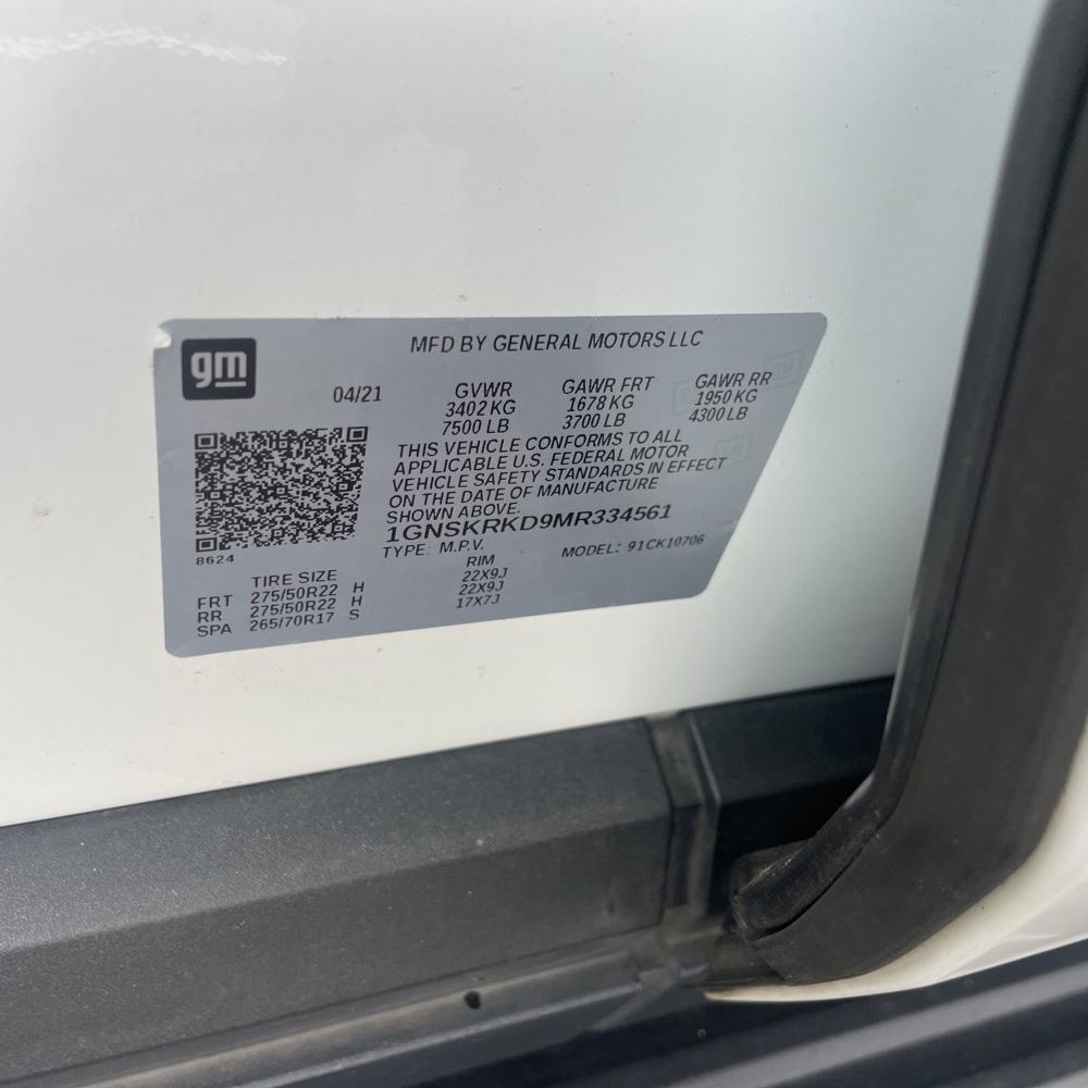 2021 Chevrolet Tahoe RST