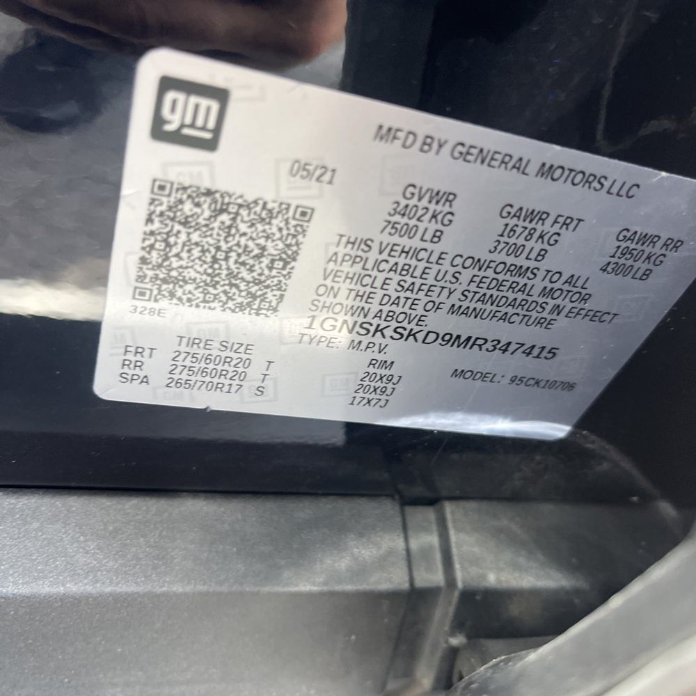 2021 Chevrolet Tahoe Premier