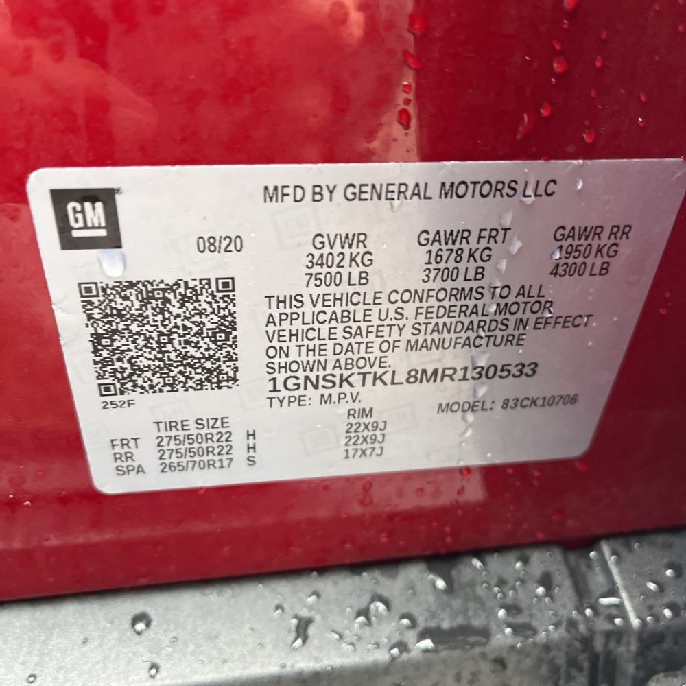 2021 Chevrolet Tahoe High Country