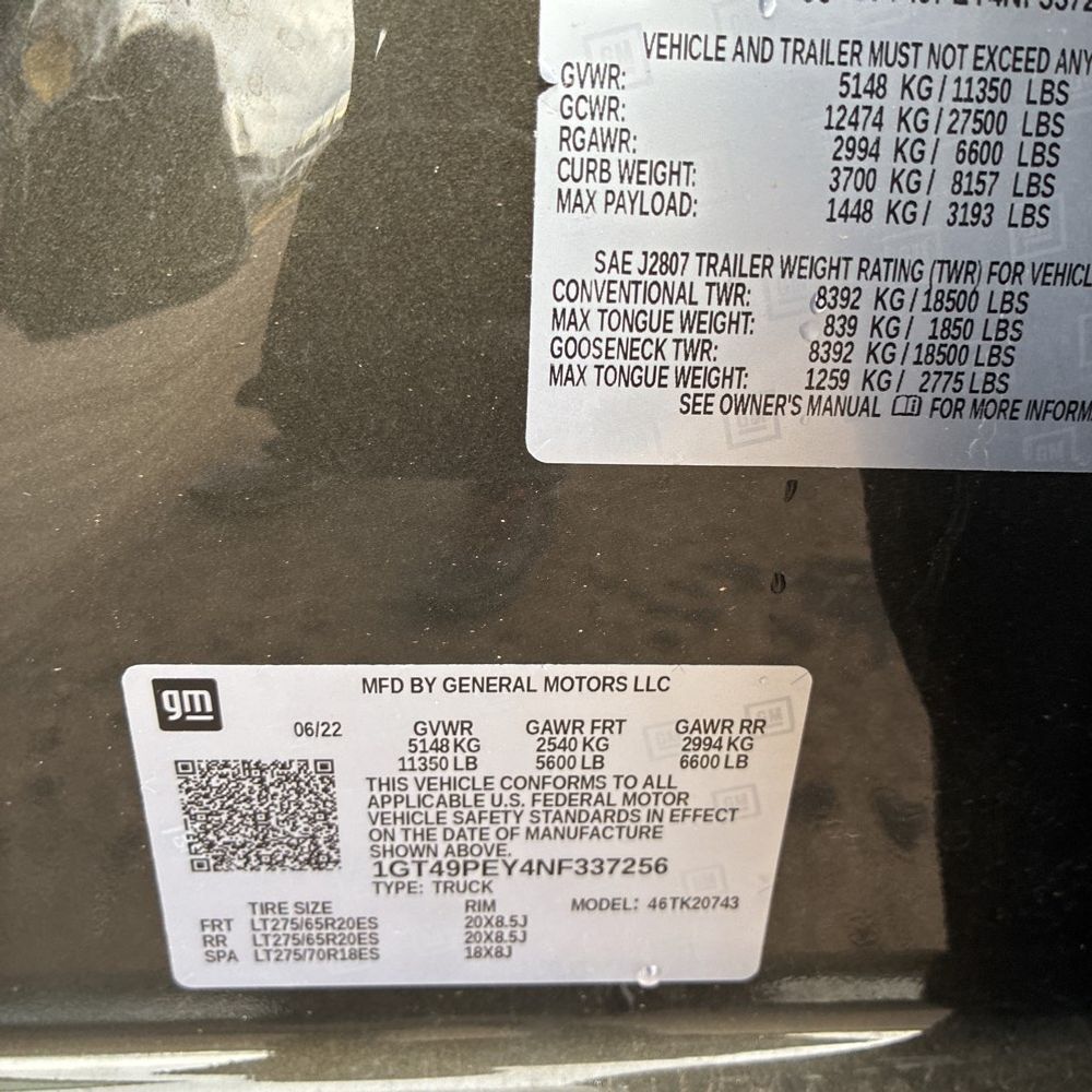 2022 GMC Sierra 2500HD AT4