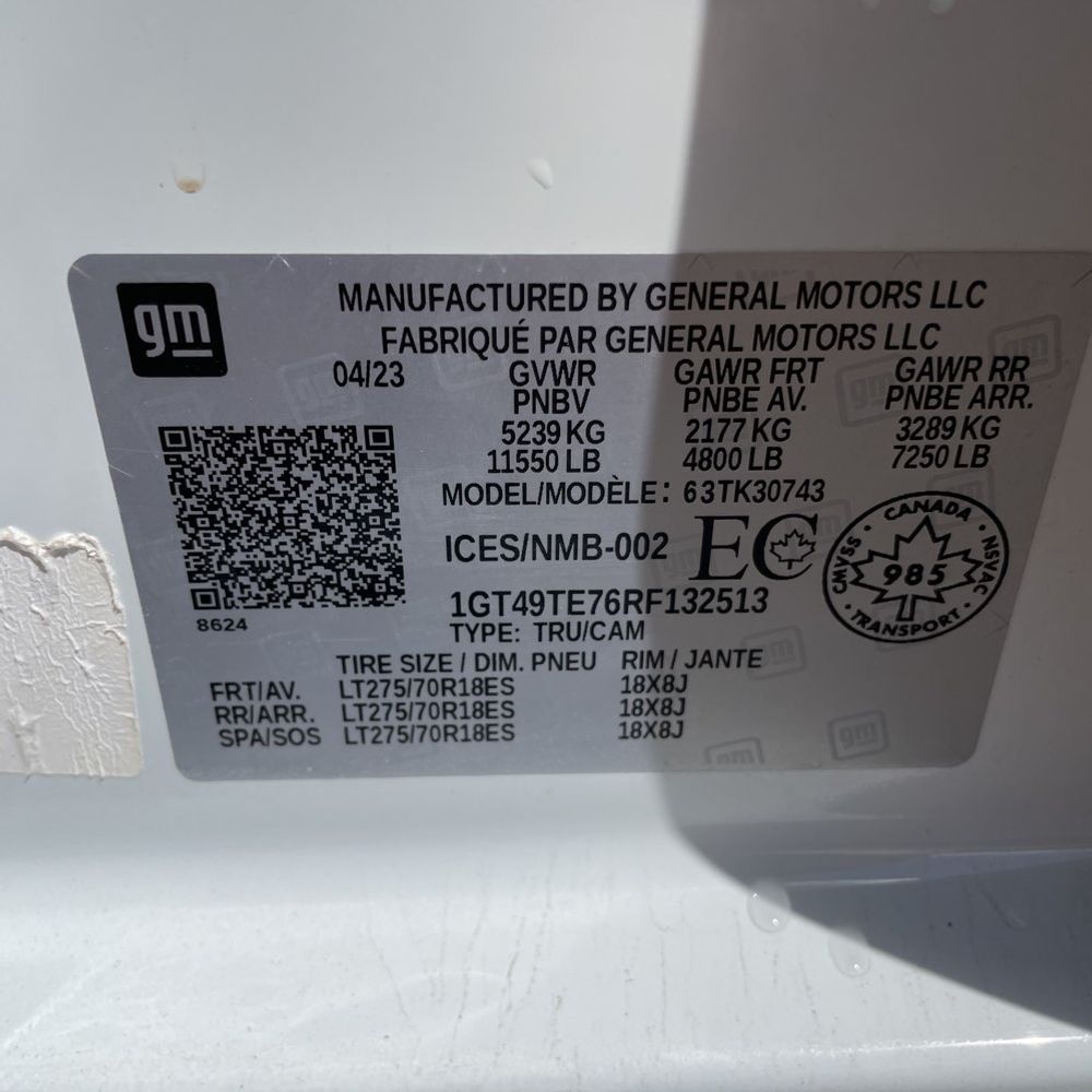 2024 GMC Sierra 3500 SLE