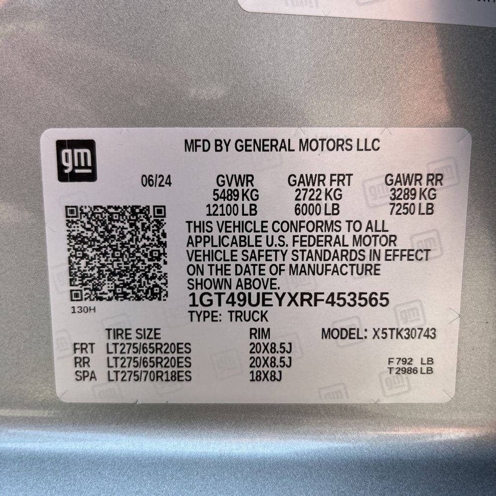 2024 GMC Sierra 3500HD SLT