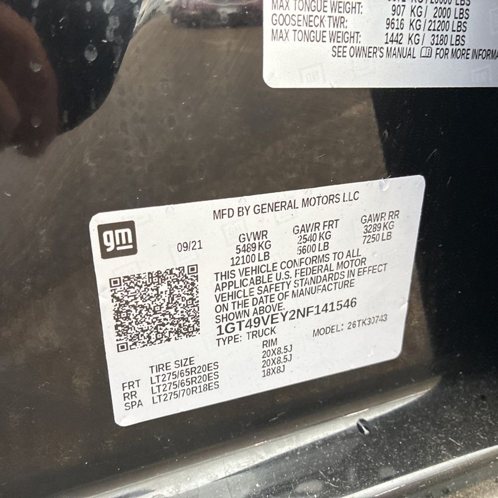 2022 GMC Sierra 3500HD AT4