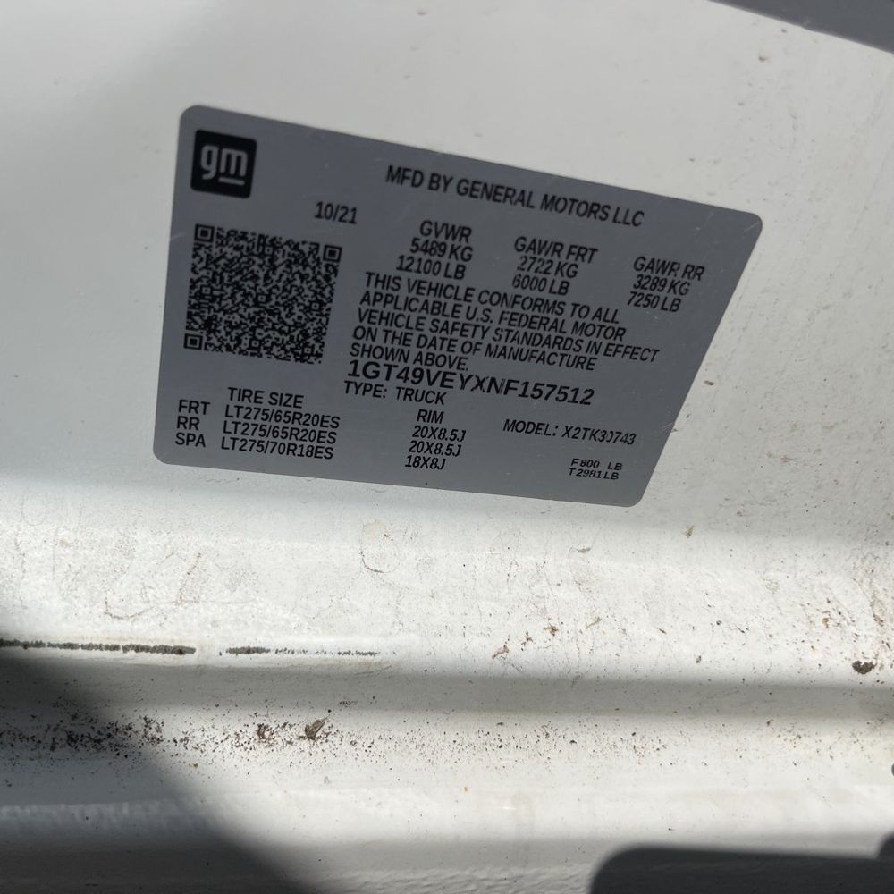 2022 GMC Sierra 3500HD AT4