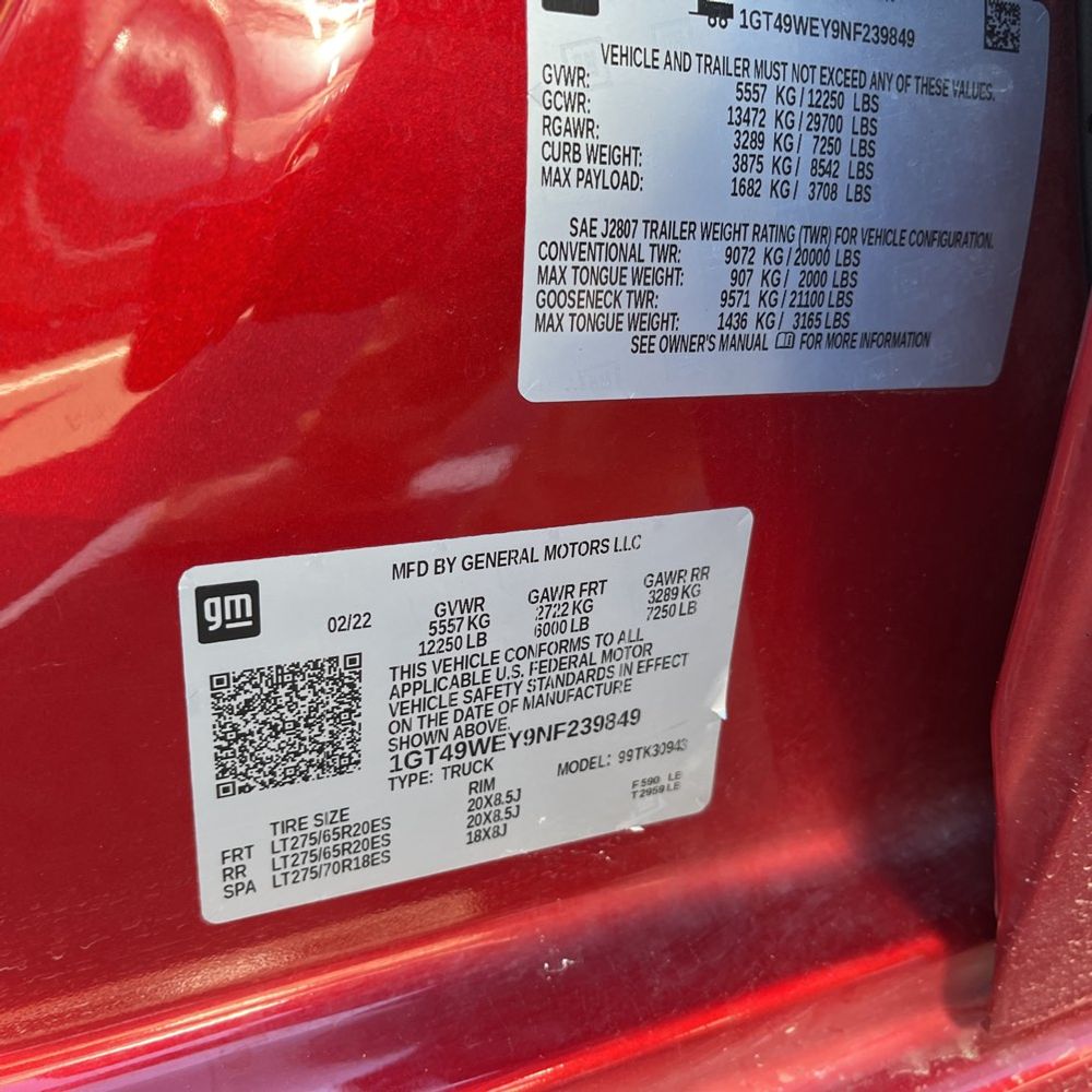 2022 GMC Sierra 3500HD Denali