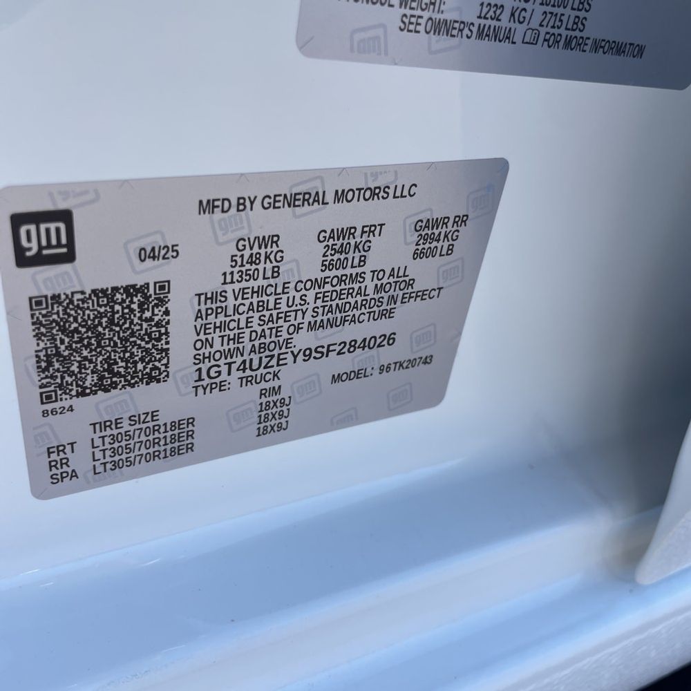 2025 GMC Sierra 2500HD AT4X
