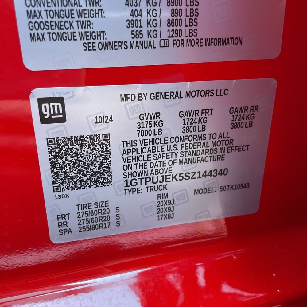 2025 GMC Sierra 1500 Elevation Standard