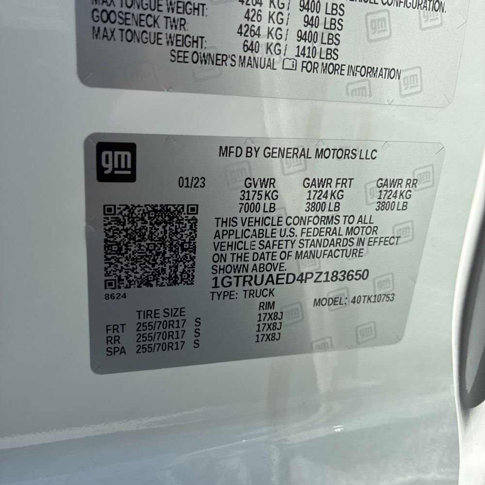 2023 GMC Sierra 1500 Pro