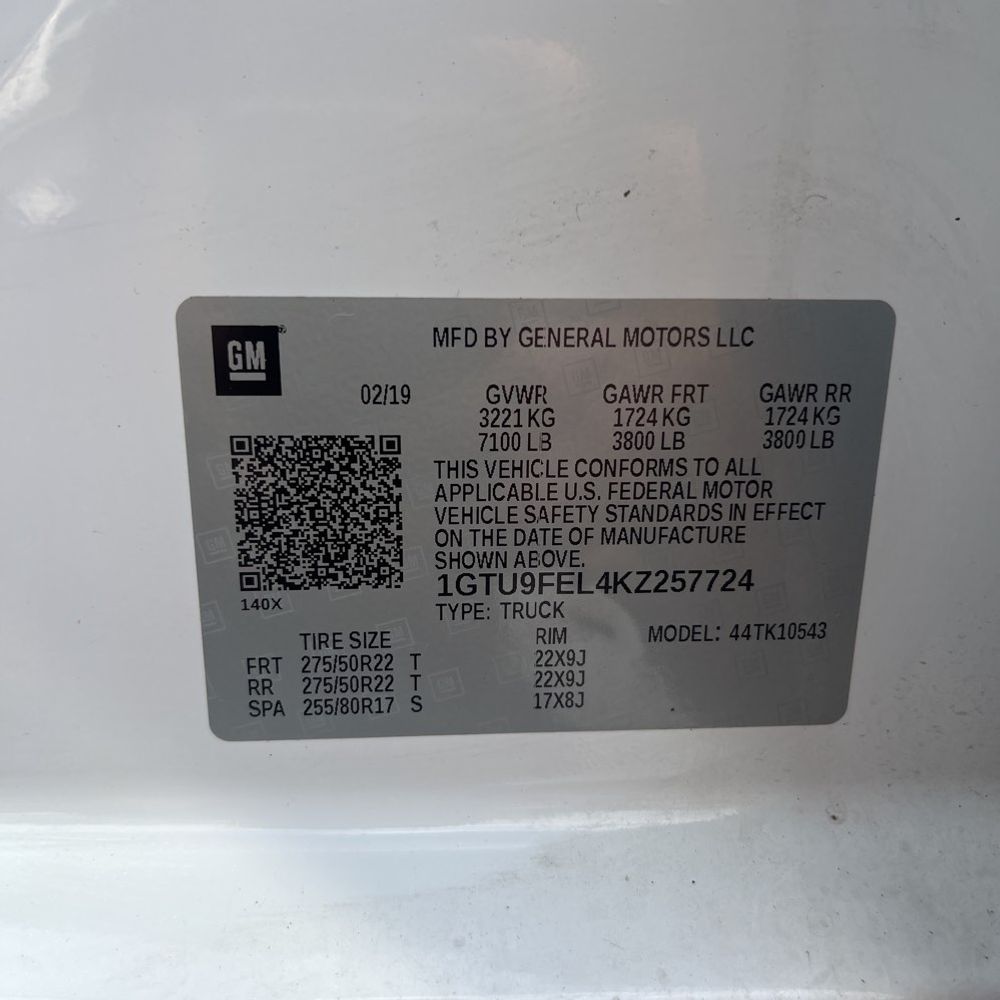 2019 GMC Sierra 1500 Denali