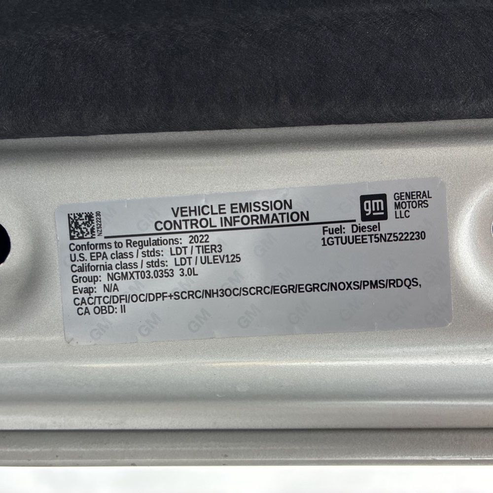 2022 GMC Sierra 1500 AT4