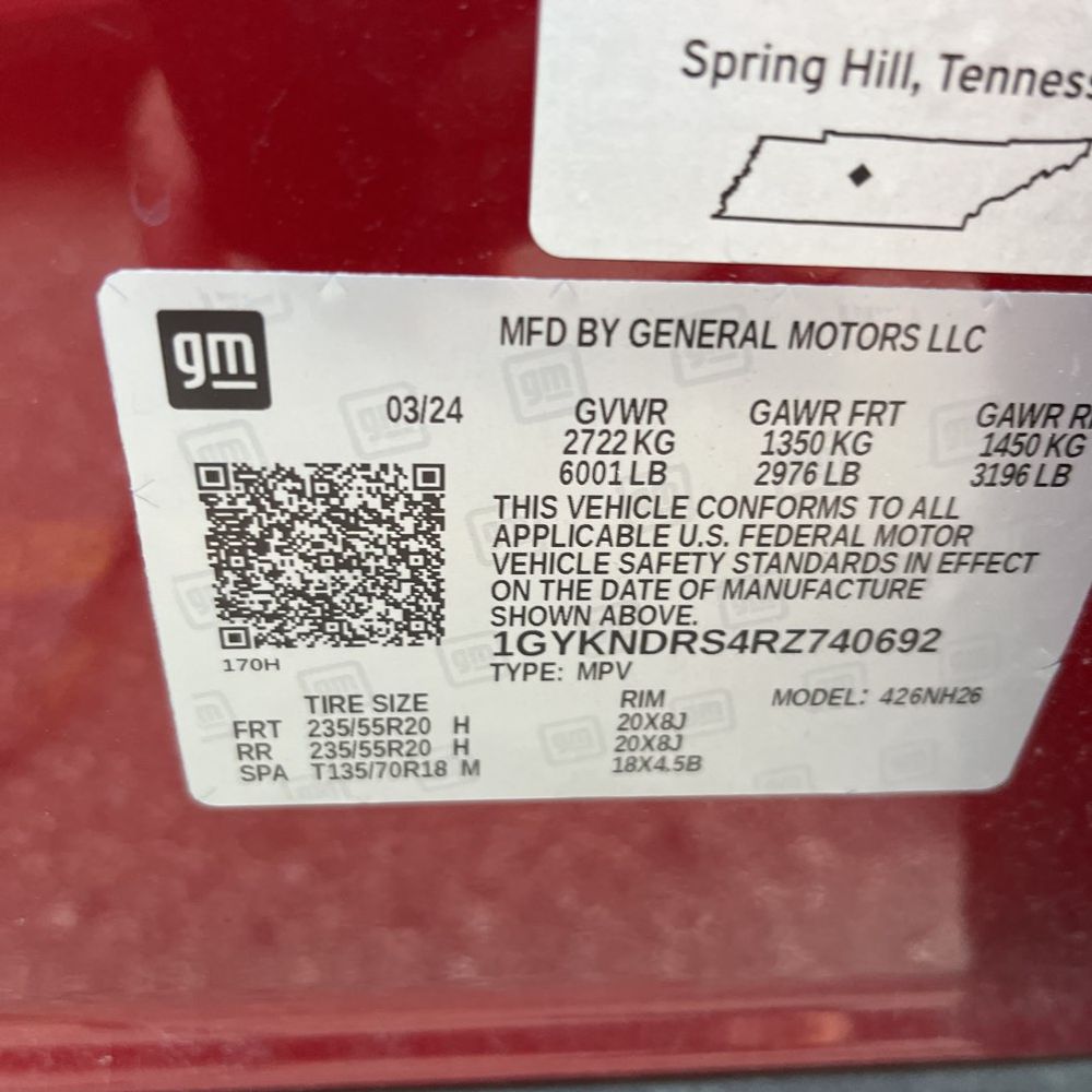2024 Cadillac XT5 Premium Luxury