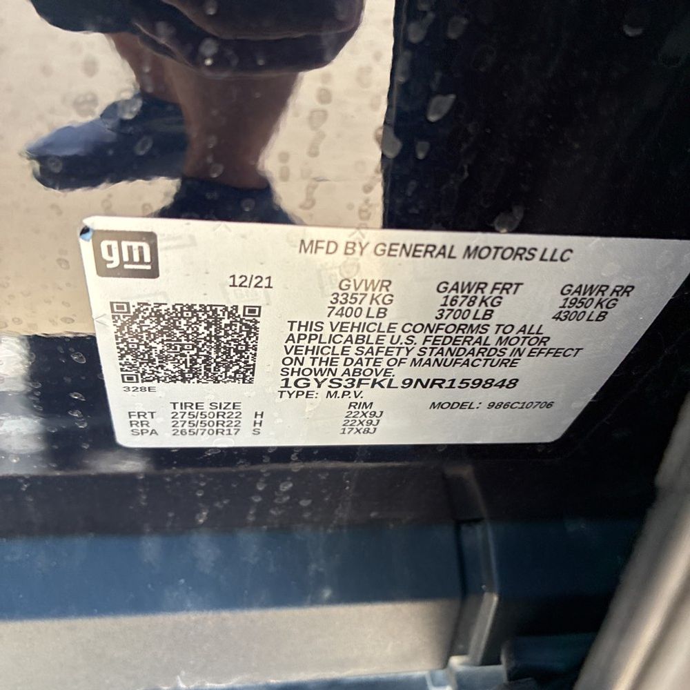 2022 Cadillac Escalade Sport