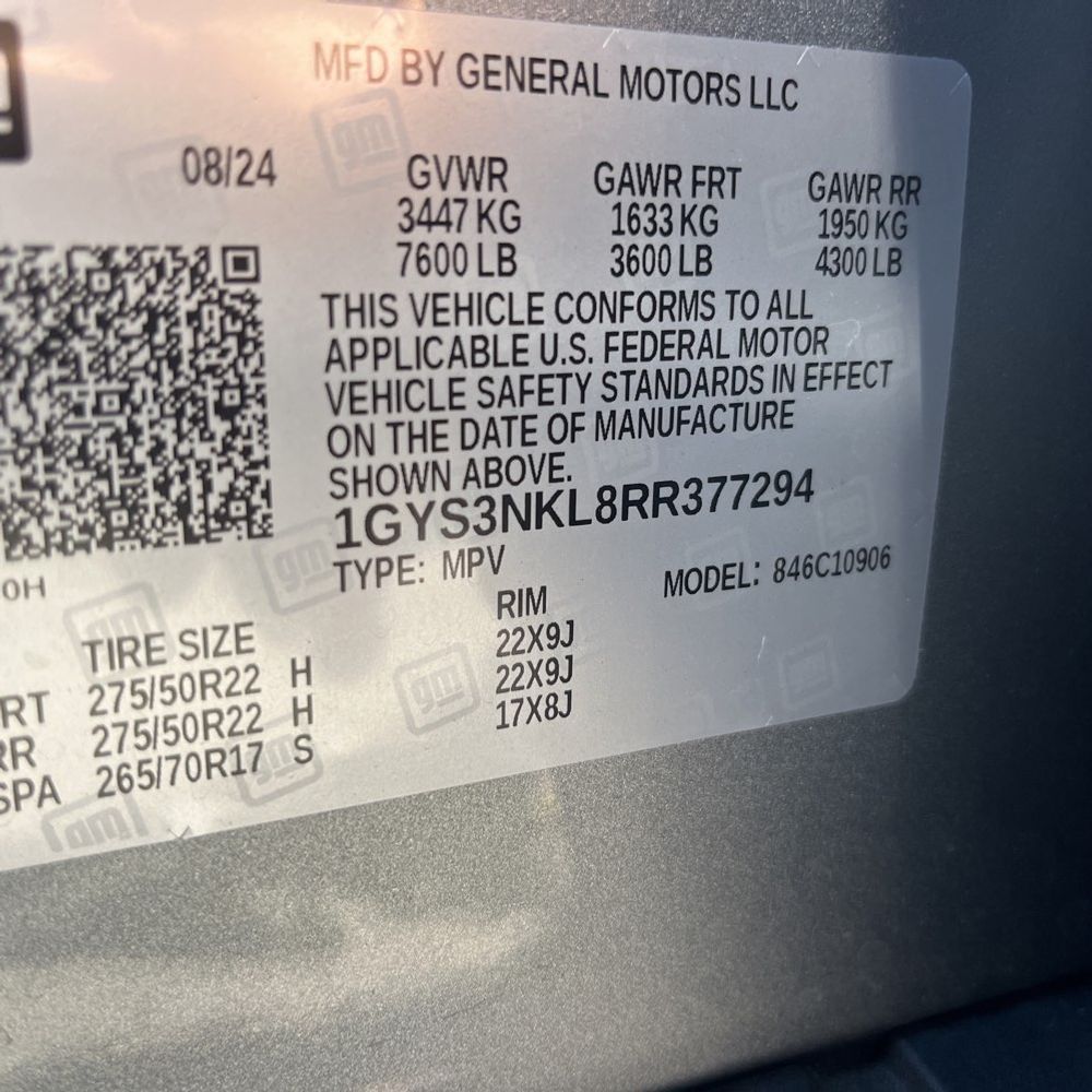 2024 Cadillac Escalade ESV Sport
