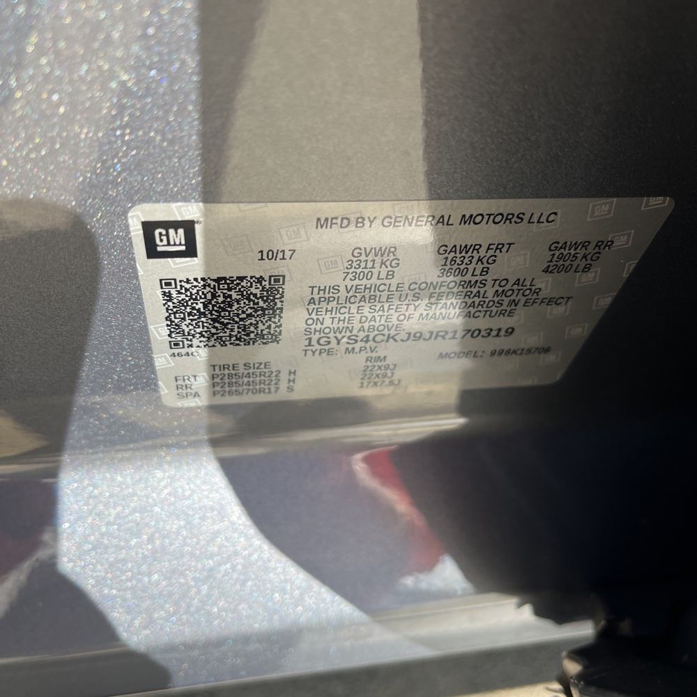 2018 Cadillac Escalade Premium Luxury