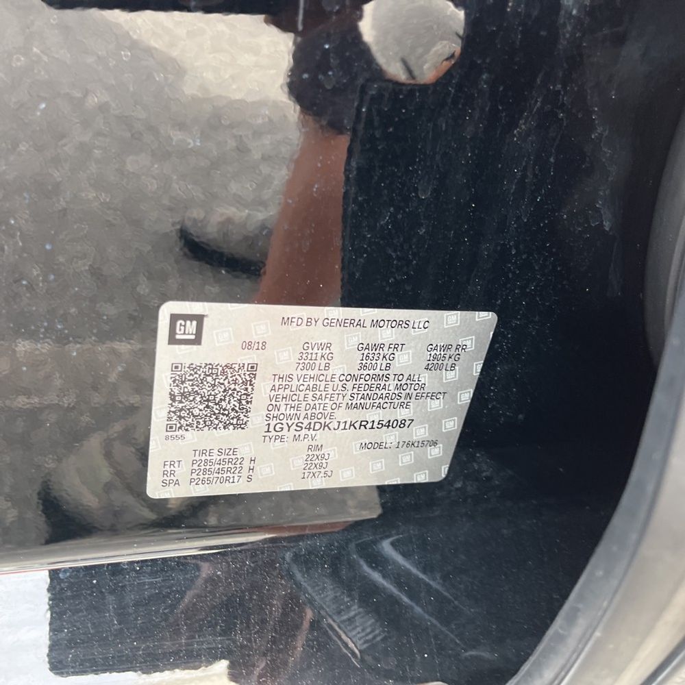 2019 Cadillac Escalade Platinum