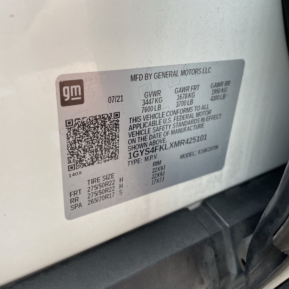 2021 Cadillac Escalade Sport