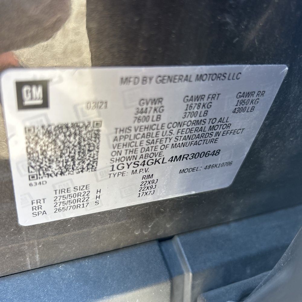 2021 Cadillac Escalade Sport Platinum
