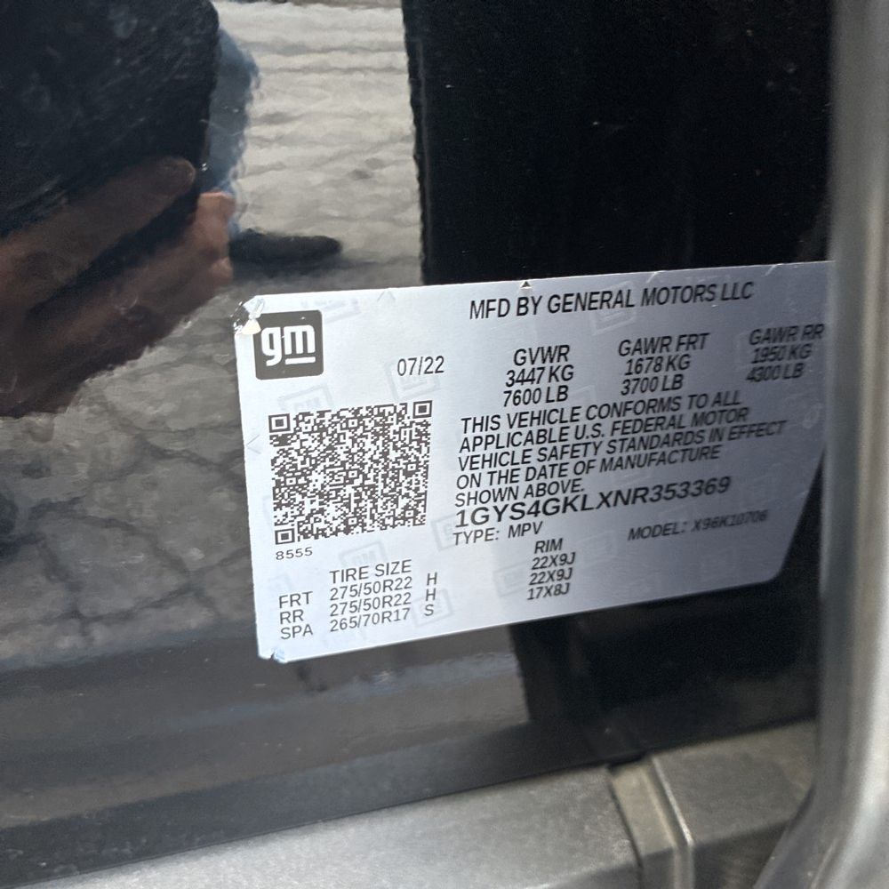 2022 Cadillac Escalade Sport Platinum
