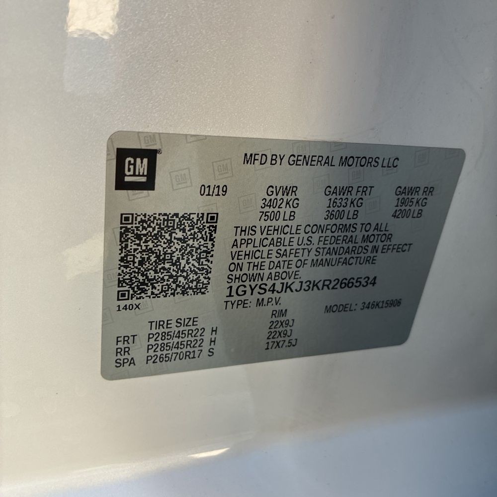 2019 Cadillac Escalade ESV Premium Luxury