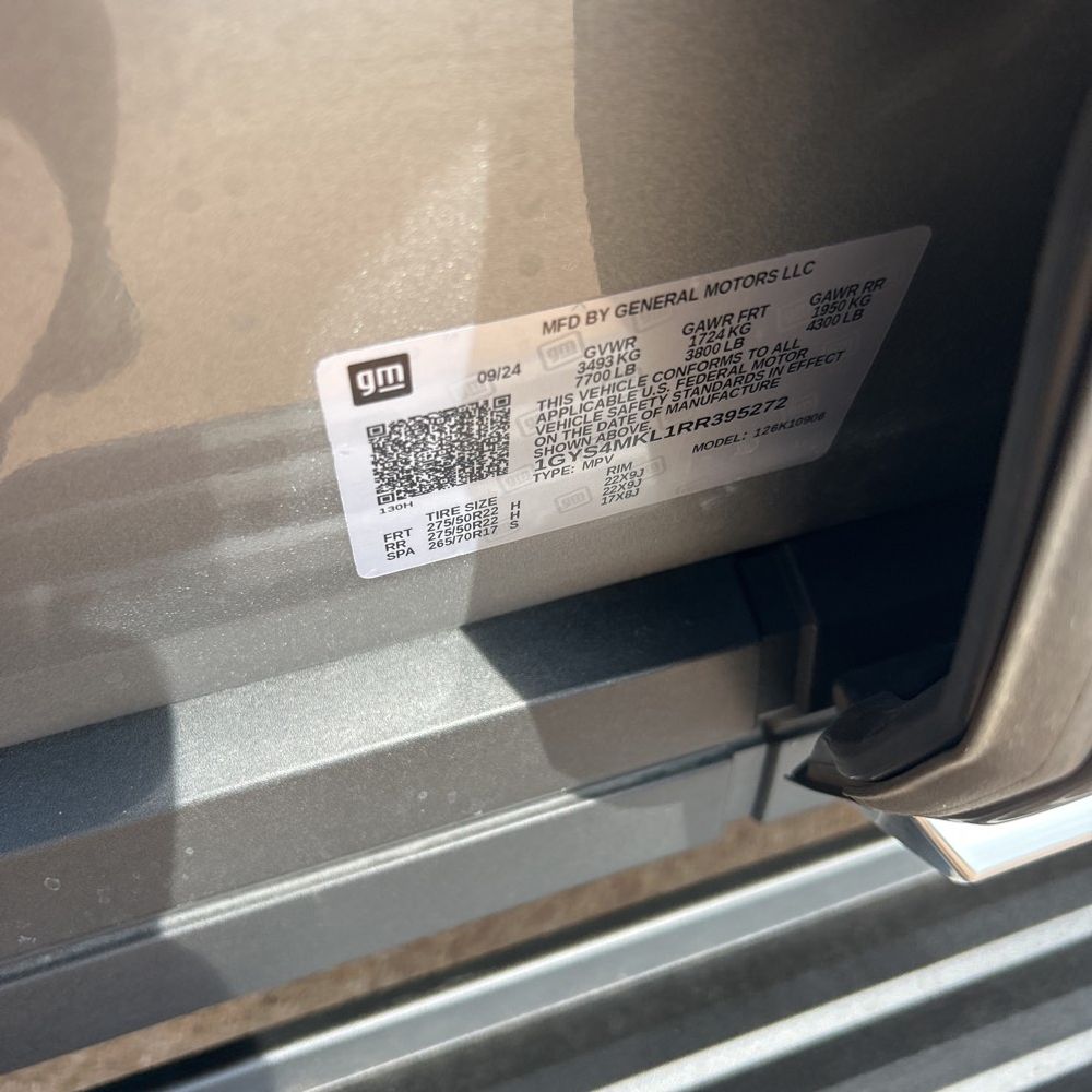 2024 Cadillac Escalade ESV Premium Luxury Platinum