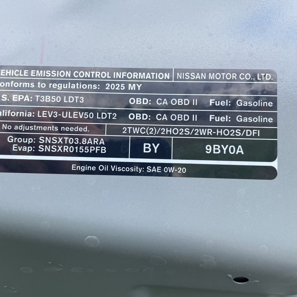 2025 Nissan Frontier PRO-4X