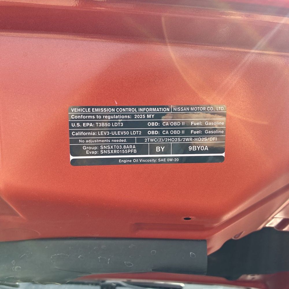 2025 Nissan Frontier PRO-4X
